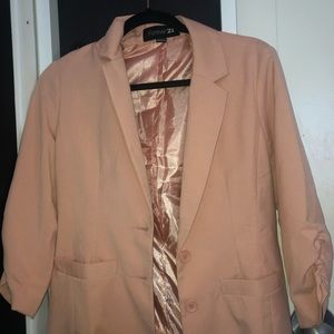 Peach Blazer